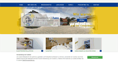 Desktop Screenshot of haustechnik-hass.de